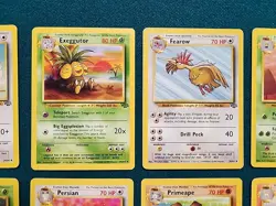 Complete Jungle Uncommon And Common Set -WOTC Pokemon Cards NM-LP x32 Cards - Image 3