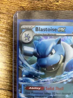 Pokemon TCG Blastoise EX Double Rare Holo Card 009/165 Scarlet & Violet 151 - Image 3
