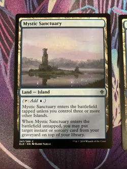Mystic Sanctuary (LP) Throne of Eldraine - Magic: The Gathering - Image 1