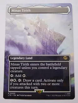 Minas Tirith (0420) (Borderless) Universes Beyond: the Lord of the Rings: Tales - Image 1