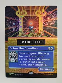 Mtg Solve The Equation Rainbow Foil Secret Lair Nm - Image 1