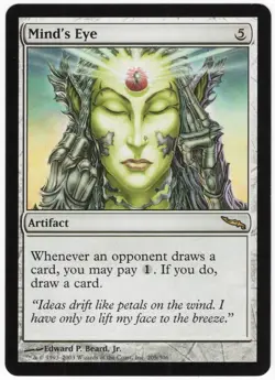 Mind's Eye 2003 Mirrodin Colorless Rare Artifact MTG NM AZ1 - Image 1