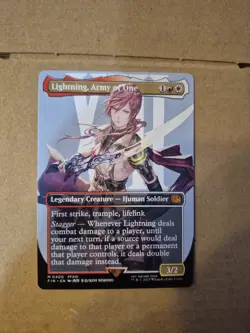 Lightning, Army of One (0400) (Borderless) Final Fantasy Regular - Image 1