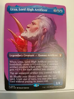 Urza, Lord High Artificer (Borderless) Commander Masters Regular - Image 1
