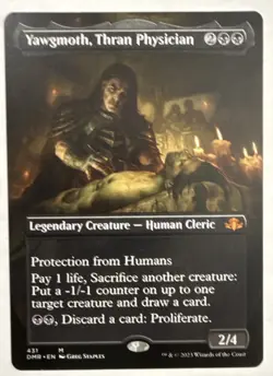Yawgmoth, Thran Physician (Borderless) Dominaria Remastered Regular - Image 1