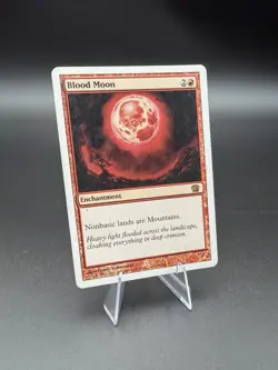 MTG; Magic The Gathering; Blood Moon; 8th Edition; LP-NM - Image 1
