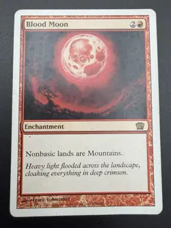 MTG; Magic The Gathering; Blood Moon; 8th Edition; LP-NM - Image 2
