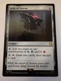 Relic of Sauron Commander: the Lord of the Rings: Tales of Middle-Earth Regular - Image 1