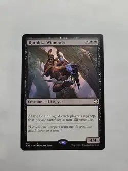MTG - Ruthless Winnower Commander: Kaldheim Regular Rare #010 - Image 1