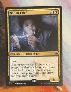 Magic The Gathering, Notion Thief, NM - Image 1
