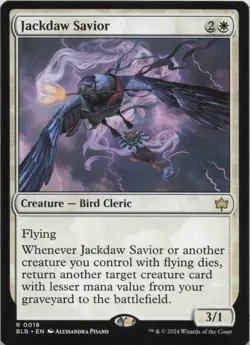 Jackdaw Savior R Bloomburrow 18 LP-NM - Image 1