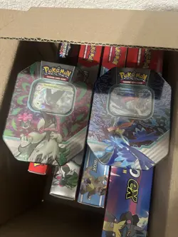 Pokemon sealed boxes/ tins lot - Image 3