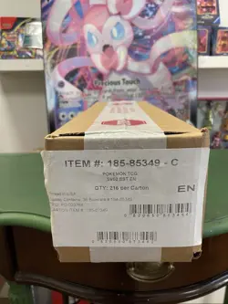 Pokemon TCG Scarlet & Violet Paldea Evolved SV02 (6) Booster Box Sealed Case - Image 1