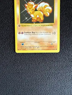 Pokemon TCG Vulpix 1st Edition Shadowless Base Set 68/102 - Image 2