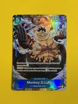 Monkey.D.Luffy - OP11-058 (TR) OP11-058 Carrying On His Will Foil Alt Art - Image 1