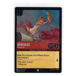 Hercules Disney Lorcana Into The Inklands Cold Foil 108/204 - Image 1