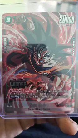 Dragon Ball Super - Fusion World: Son Goku - Winner Card FB05-053 (ENG) - Image 1