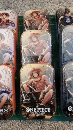 One Piece Card Game Mini-Tin Pack Set Vol.2 LOT OF 9 Mini-Tin Pack New! - Image 3