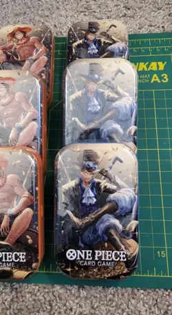 One Piece Card Game Mini-Tin Pack Set Vol.2 LOT OF 9 Mini-Tin Pack New! - Image 4