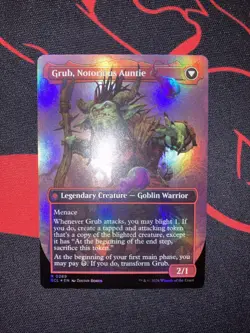 Grub, Storied Matriarch Borderless Lorwyn Eclipsed Foil Rare 0289 MTG ECL EN NM - Image 4