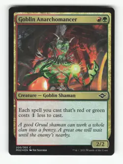 Goblin Anarchomancer C Modern Horizons 2 200 LP Foil Magic: The Gathering - Image 1