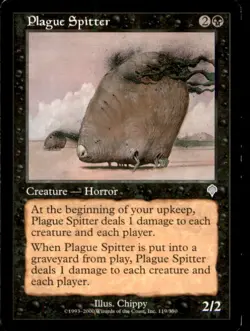 Plague Spitter LP Light Play Invasion MTG [10004] - Image 1