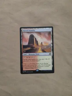 Sacred Foundry #256 Magic: The Gathering Edge of Eternities (RARE) (NM) - Image 2