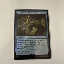 An Offer You Can't Refuse (Surge Foil) U MTG FF Collector Commander 267 NM - Image 1
