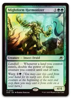 Mightform Harmonizer (Foil, #200, NM) Edge of Eternities (EOE), MTG - Image 1