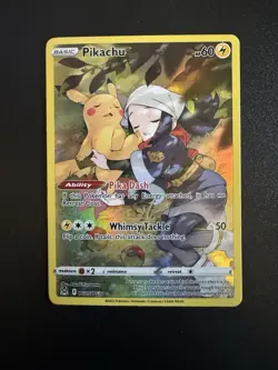 Pokemon Card Pikachu TG05/TG30 Swsh11: Lost Origin Trainer Gallery Holo Rare - Image 1