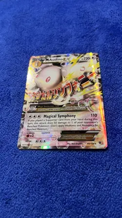 M Audino EX 85/124 Holo Ultra Rare 2016 Pokemon XY Fates - Image 2