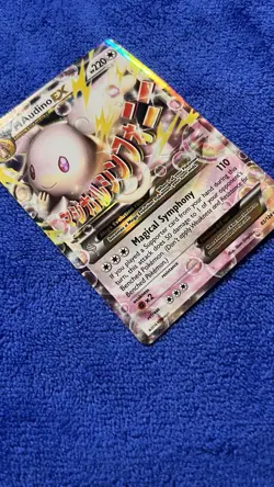 M Audino EX 85/124 Holo Ultra Rare 2016 Pokemon XY Fates - Image 4