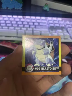 Pokemon Blastoise #09 Sticker Series 1 Artbox NM!! - Image 3