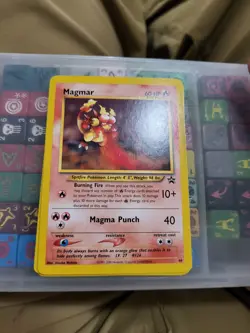 Pokemon Magmar BLACK STAR 44 - WOTC PROMO - POKEMON LEAGUE 2002 - Image 1