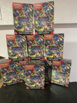 Pokemon TCG Phantasmal Flames Sealed Booster Bundle Box Lot Of 10 Brand New Rare - Image 1