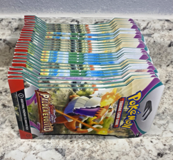 24x Pokemon TCG: Paldea Evolved Sleeved Booster Packs LOT - FACTORY SEALED - Image 4