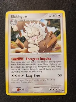 2007 Pokemon Slaking 34/123 Mysterious Treasures Regular - Image 1