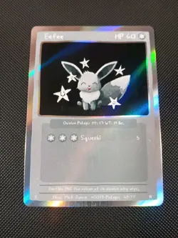 Pokepu Season 2 Holo Eefee Eevee Pokemon Fan Art Mick Junco Artist - Image 1