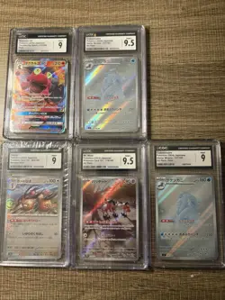 Japense Pokemon CGC 5 Slab Lot - Image 2
