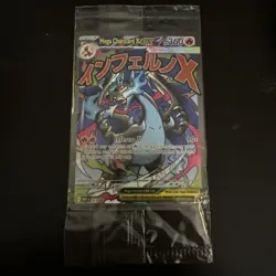 Pokemon Mega Charizard X ex 023 Me: Mega Evolution Promo Holo Sealed w/Oricorio - Image 1