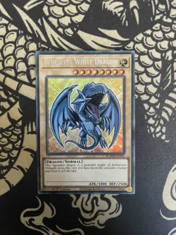 Blue-Eyes White Dragon - BLMM-EN001 - Secret Rare - 1st Ed NM | Yugioh - Image 1