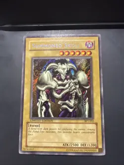 Yugioh Summoned Skull BPT-002 Secret Rare Limited Edition NM - Image 1