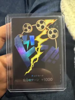 DON !! Card (Enel) Foil PRB-01 Premium Booster PIECE Card The Best ONE Japanese - Image 1