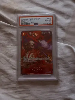 2023 ONE PIECE JAPANESE AWAKENING OF THE NEW ERA BELO BETTY ALTERNATE ART PSA 10 - Image 1
