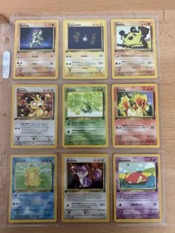 Lp-mp Pokemon WOTC 48x Team Rocket 1st Edition Complete Common & Uncommon Card - Image 5