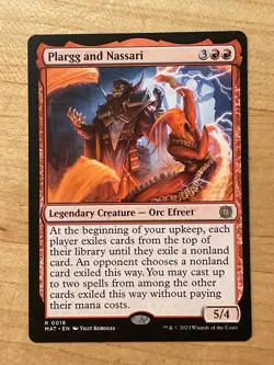 MTG NM Plargg and Nassari [March of the Machines: Aftermath] - Image 1