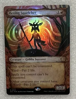 Hexing Squelcher Showcase FOIL - ECL EN R 0317 - NM - Lorwyn Eclipse - Image 2