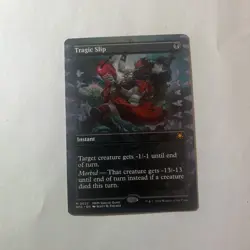 Mtg / Tragic Slip / Lp / Borderless - Image 1