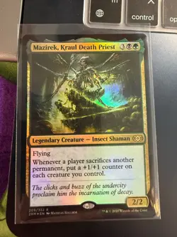 Mazirek, Kraul Death Priest Double Masters Foil - Image 1