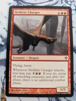 MTG - Hellkite Charger - Zendikar - NM - Image 1